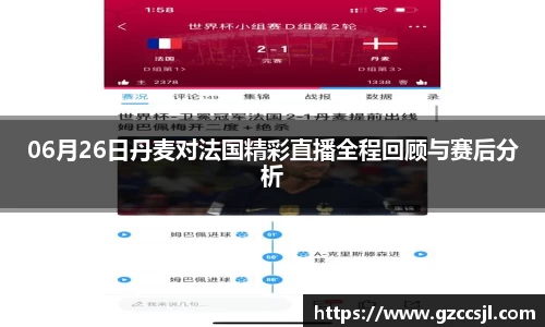 06月26日丹麦对法国精彩直播全程回顾与赛后分析
